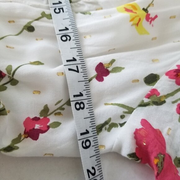 Women's Floral Fairy Boho Cottagecore Peasant Tiered Midi Dress Plus Curvy Sz16 - Picture 15 of 16